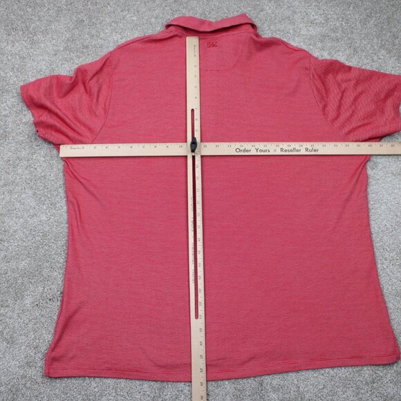 Cutter & Buck Polo Shirt Womens 3XL XXXL Red CBDryTec Pima Cotton/Micro Poly S/S - Picture 10 of 13